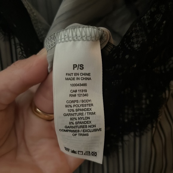 Dynamite Tank Top with Lace Neckline - Size S - Picture 3 of 4